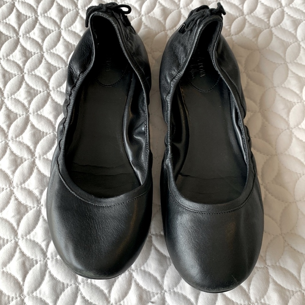 Maria Shariapova by Cole Haan Black Ballet Flats